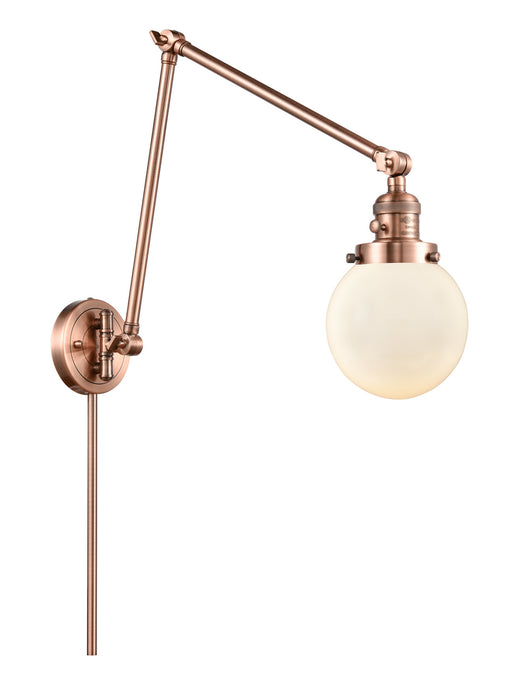 Innovations - 238-AC-G201-6-LED - LED Swing Arm Lamp - Franklin Restoration - Antique Copper