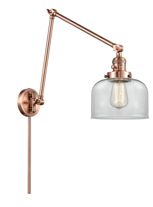 Innovations - 238-AC-G72 - One Light Swing Arm Lamp - Franklin Restoration - Antique Copper