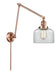 Innovations - 238-AC-G72-LED - LED Swing Arm Lamp - Franklin Restoration - Antique Copper