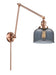 Innovations - 238-AC-G73 - One Light Swing Arm Lamp - Franklin Restoration - Antique Copper