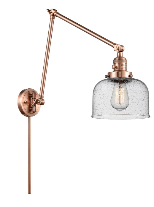 Innovations - 238-AC-G74 - One Light Swing Arm Lamp - Franklin Restoration - Antique Copper