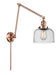 Innovations - 238-AC-G74-LED - LED Swing Arm Lamp - Franklin Restoration - Antique Copper