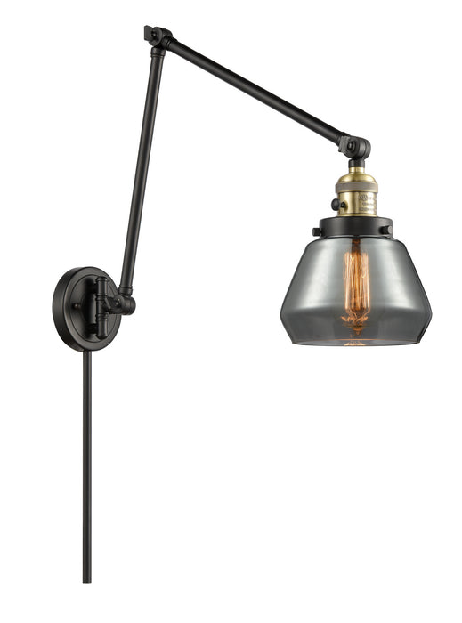 Innovations - 238-BAB-G173 - One Light Swing Arm Lamp - Franklin Restoration - Black Antique Brass