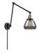 Innovations - 238-BAB-G173-LED - LED Swing Arm Lamp - Franklin Restoration - Black Antique Brass