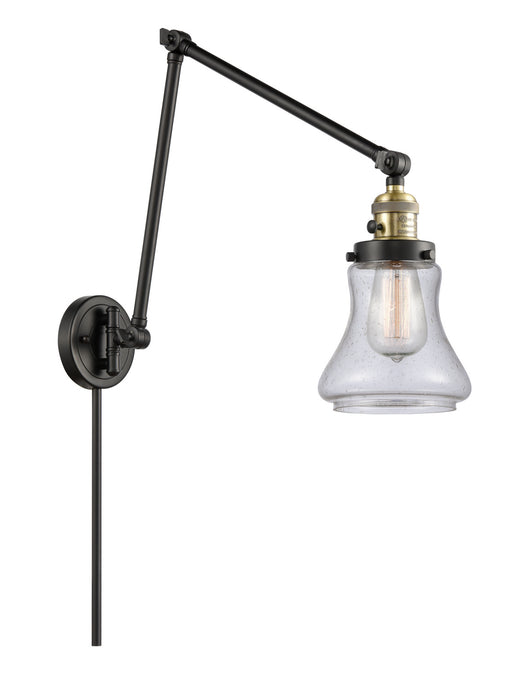 Innovations - 238-BAB-G194 - One Light Swing Arm Lamp - Franklin Restoration - Black Antique Brass