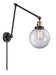 Innovations - 238-BAB-G202-8 - One Light Swing Arm Lamp - Franklin Restoration - Black Antique Brass