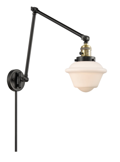 Innovations - 238-BAB-G531 - One Light Swing Arm Lamp - Franklin Restoration - Black Antique Brass