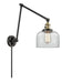 Innovations - 238-BAB-G72 - One Light Swing Arm Lamp - Franklin Restoration - Black Antique Brass