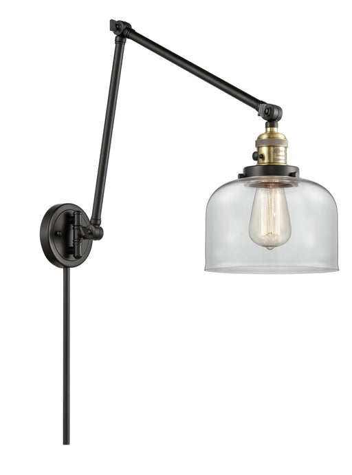 Innovations - 238-BAB-G72-LED - LED Swing Arm Lamp - Franklin Restoration - Black Antique Brass