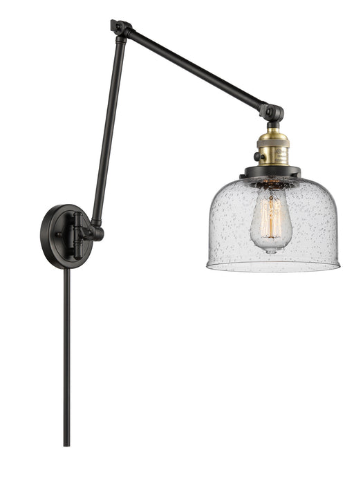 Innovations - 238-BAB-G74 - One Light Swing Arm Lamp - Franklin Restoration - Black Antique Brass