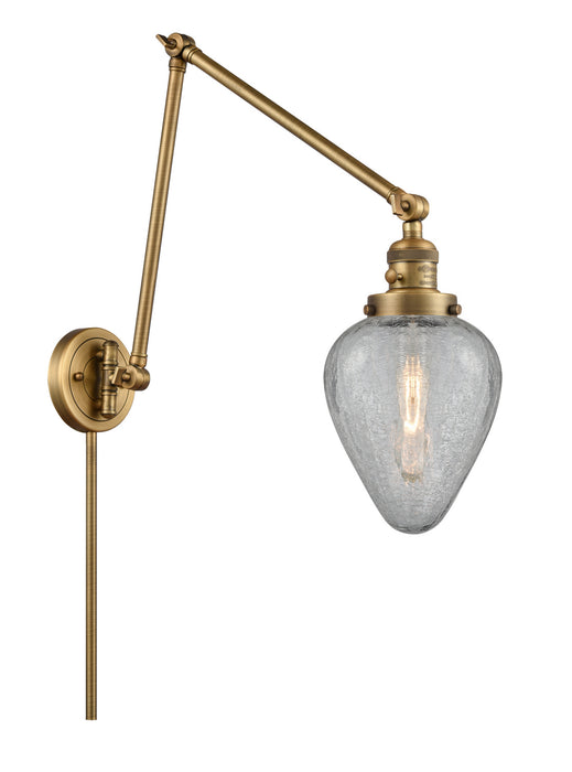 Innovations - 238-BB-G165 - One Light Swing Arm Lamp - Franklin Restoration - Brushed Brass