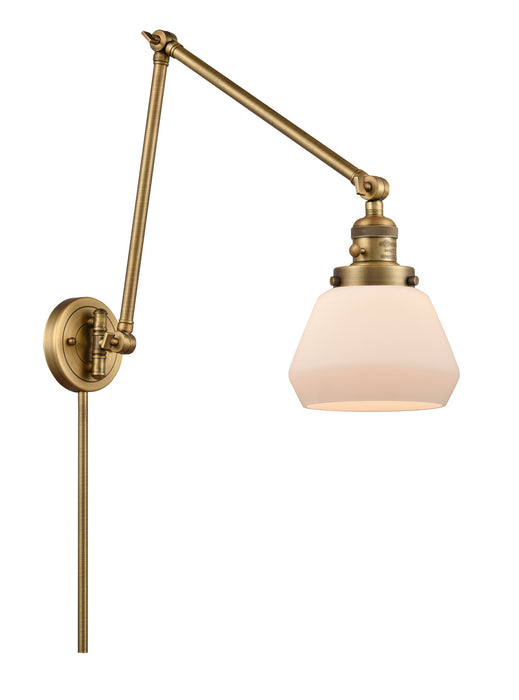 Innovations - 238-BB-G171 - One Light Swing Arm Lamp - Franklin Restoration - Brushed Brass