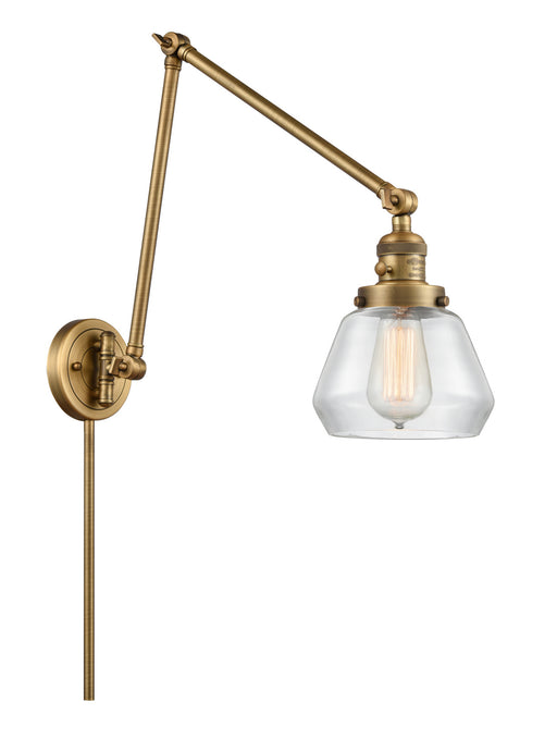 Innovations - 238-BB-G172 - One Light Swing Arm Lamp - Franklin Restoration - Brushed Brass