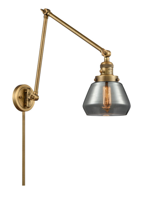 Innovations - 238-BB-G173 - One Light Swing Arm Lamp - Franklin Restoration - Brushed Brass