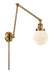 Innovations - 238-BB-G201-6 - One Light Swing Arm Lamp - Franklin Restoration - Brushed Brass