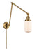Innovations - 238-BB-G311 - One Light Swing Arm Lamp - Franklin Restoration - Brushed Brass