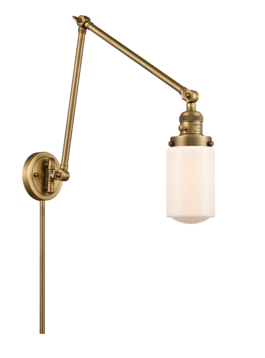 Innovations - 238-BB-G311-LED - LED Swing Arm Lamp - Franklin Restoration - Brushed Brass
