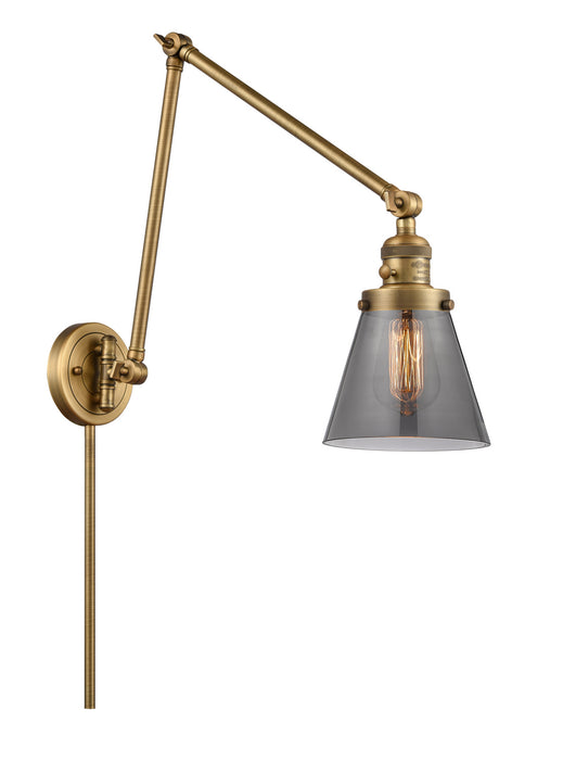Innovations - 238-BB-G63-LED - LED Swing Arm Lamp - Franklin Restoration - Brushed Brass