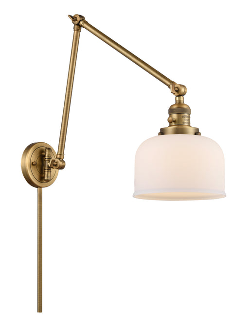 Innovations - 238-BB-G71 - One Light Swing Arm Lamp - Franklin Restoration - Brushed Brass