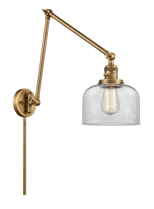 Innovations - 238-BB-G72 - One Light Swing Arm Lamp - Franklin Restoration - Brushed Brass