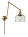 Innovations - 238-BB-G74 - One Light Swing Arm Lamp - Franklin Restoration - Brushed Brass