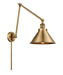 Innovations - 238-BB-M10-BB - One Light Swing Arm Lamp - Franklin Restoration - Brushed Brass