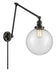 Innovations - 238-BK-G204-10 - One Light Swing Arm Lamp - Franklin Restoration - Matte Black