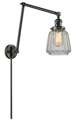 Franklin Restoration LED Swing Arm Lamp Oil Rubbed Bronze