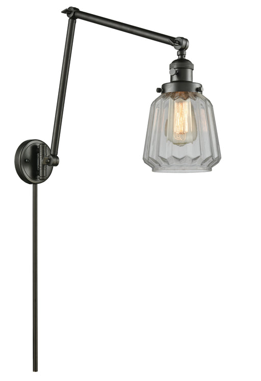 Innovations - 238-OB-G142-LED - LED Swing Arm Lamp - Franklin Restoration - Oil Rubbed Bronze