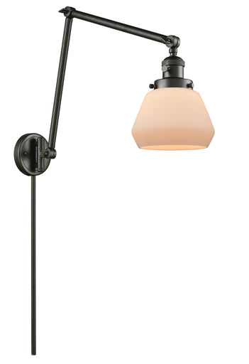 Franklin Restoration One Light Swing Arm Lamp Oil Rubbed Bronze