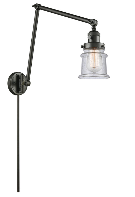 Innovations - 238-OB-G184S-LED - LED Swing Arm Lamp - Franklin Restoration - Oil Rubbed Bronze