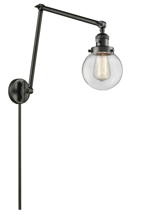 Innovations - 238-OB-G202-6-LED - LED Swing Arm Lamp - Franklin Restoration - Oil Rubbed Bronze