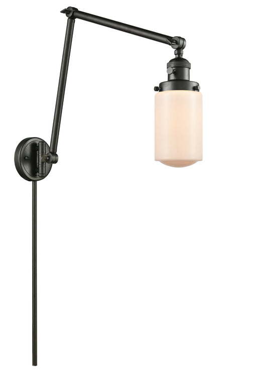 Innovations - 238-OB-G311 - One Light Swing Arm Lamp - Franklin Restoration - Oil Rubbed Bronze