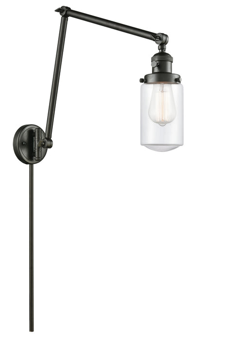 Innovations - 238-OB-G312 - One Light Swing Arm Lamp - Franklin Restoration - Oil Rubbed Bronze