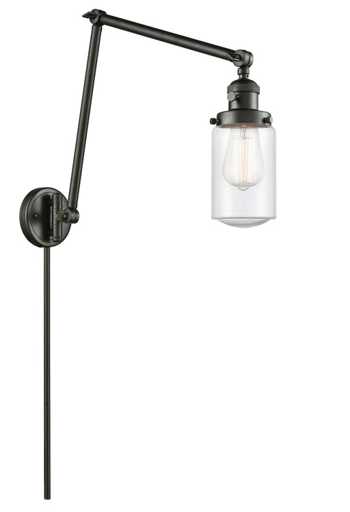 Innovations - 238-OB-G314 - One Light Swing Arm Lamp - Franklin Restoration - Oil Rubbed Bronze
