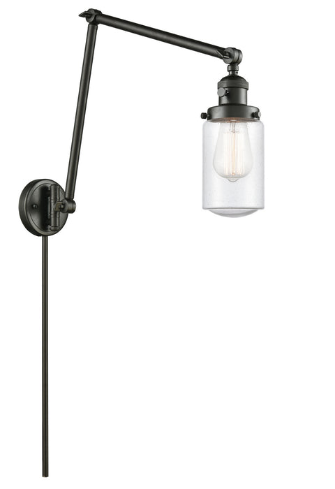 Innovations - 238-OB-G314-LED - LED Swing Arm Lamp - Franklin Restoration - Oil Rubbed Bronze