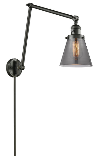 Franklin Restoration One Light Swing Arm Lamp Oil Rubbed Bronze