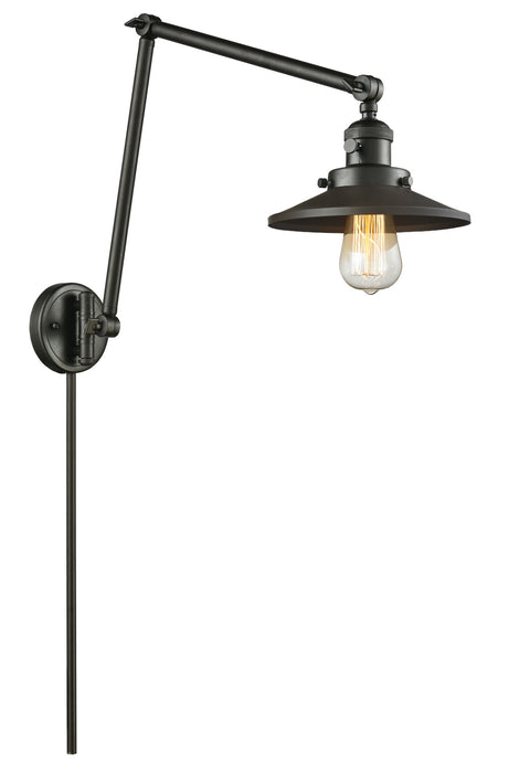 Innovations - 238-OB-M5-LED - LED Swing Arm Lamp - Franklin Restoration - Oil Rubbed Bronze