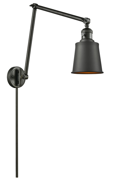Innovations - 238-OB-M9-OB - One Light Swing Arm Lamp - Franklin Restoration - Oil Rubbed Bronze