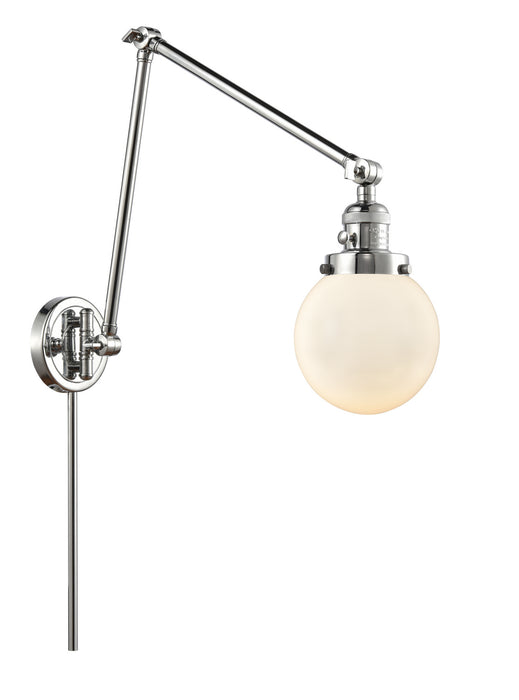 Innovations - 238-PC-G201-6 - One Light Swing Arm Lamp - Franklin Restoration - Polished Chrome