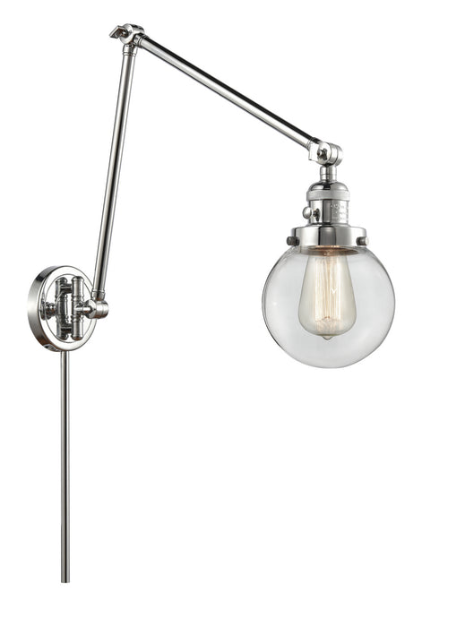 Innovations - 238-PC-G202-6 - One Light Swing Arm Lamp - Franklin Restoration - Polished Chrome