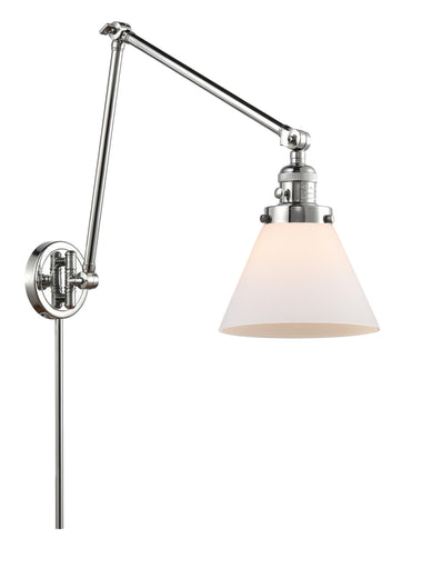 Franklin Restoration One Light Swing Arm Lamp Polished Chrome