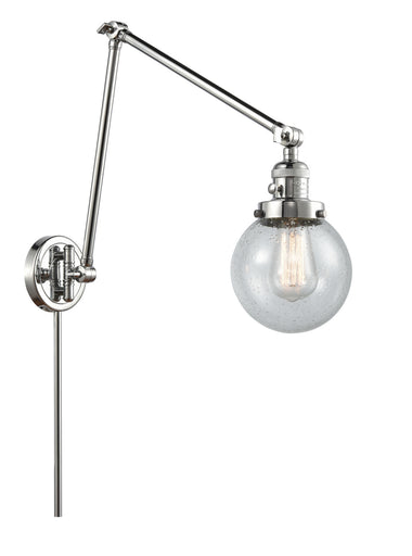 Franklin Restoration LED Swing Arm Lamp Polished Chrome
