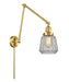 Innovations - 238-SG-G142 - One Light Swing Arm Lamp - Franklin Restoration - Satin Gold
