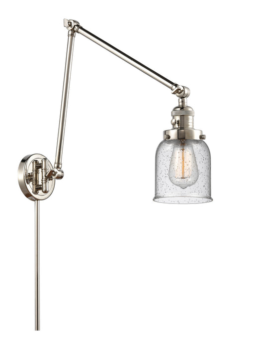 Innovations - 238-PN-G54 - One Light Swing Arm Lamp - Franklin Restoration - Polished Nickel