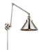 Innovations - 238-PN-M10-PN - One Light Swing Arm Lamp - Franklin Restoration - Polished Nickel