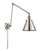 Innovations - 238-PN-M13-PN - One Light Swing Arm Lamp - Franklin Restoration - Polished Nickel