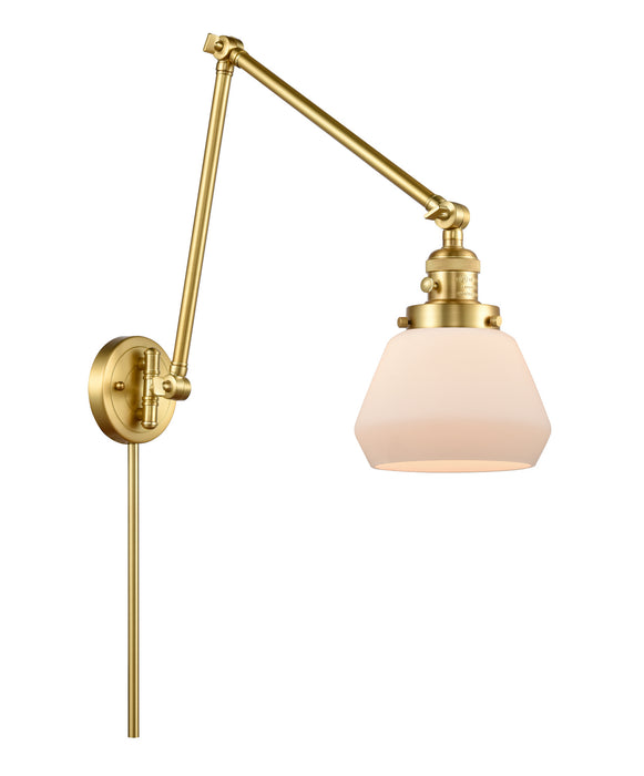 Innovations - 238-SG-G171 - One Light Swing Arm Lamp - Franklin Restoration - Satin Gold