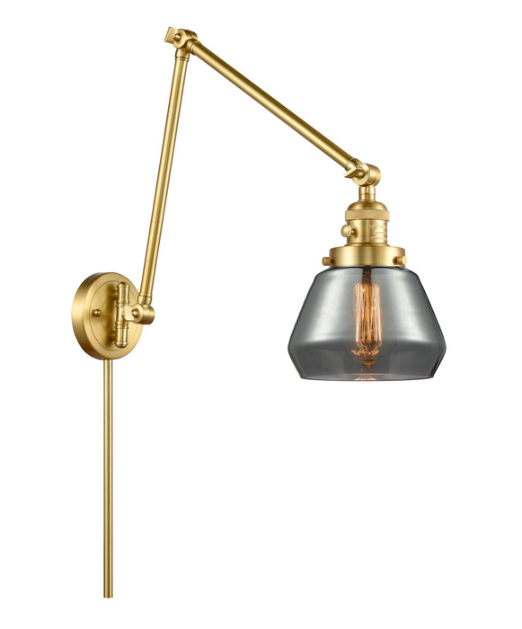 Innovations - 238-SG-G173 - One Light Swing Arm Lamp - Franklin Restoration - Satin Gold