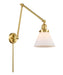 Innovations - 238-SG-G41 - One Light Swing Arm Lamp - Franklin Restoration - Satin Gold